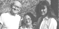 Tim with his Grandma and Grandpa Grosbch